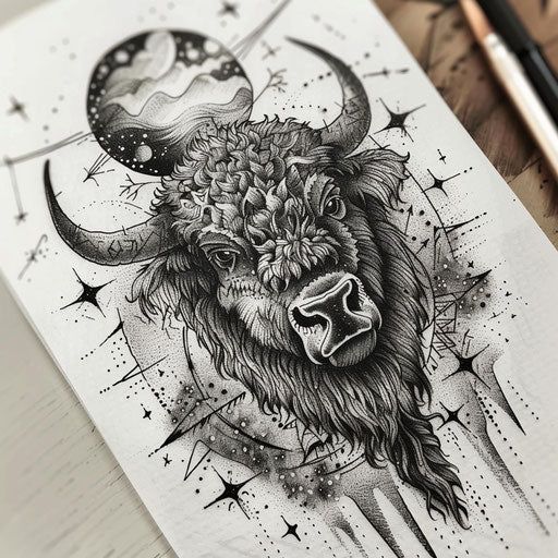 Innovative Bison Tattoo Files