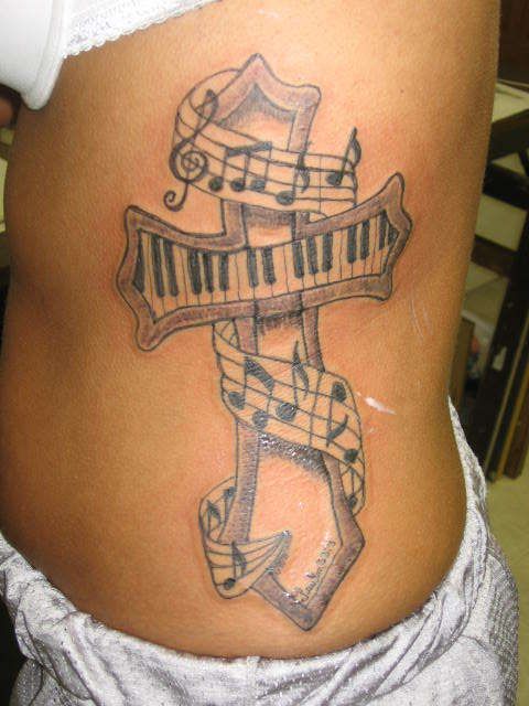 32 Cool Music Note Tattoo Ideas