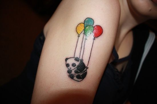 25 Awesome Panda Bear Tattoo Ideas