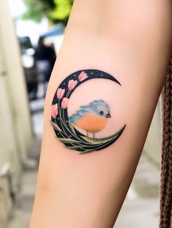 68 Beautiful Bird Tattoos with Meaning - Our Mindful Life