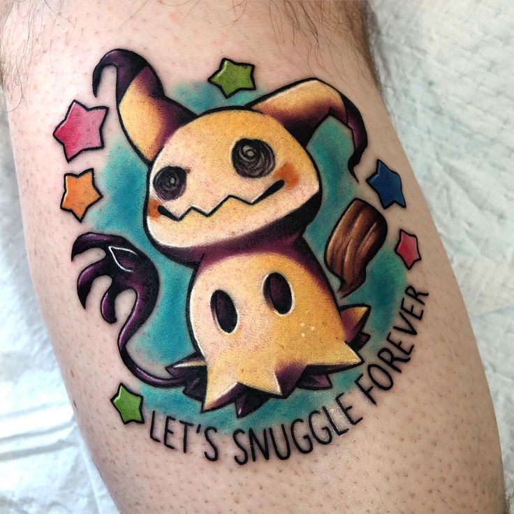 Mimikyu tattoo
