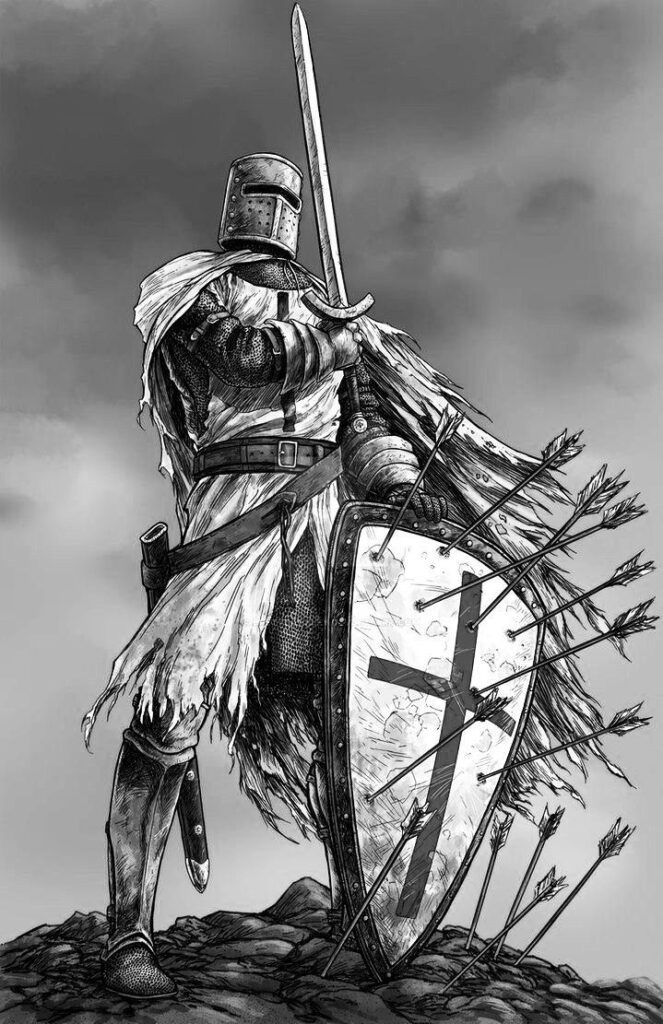190+ Best Knights Templar Tattoos Designs and Ideas (2024)