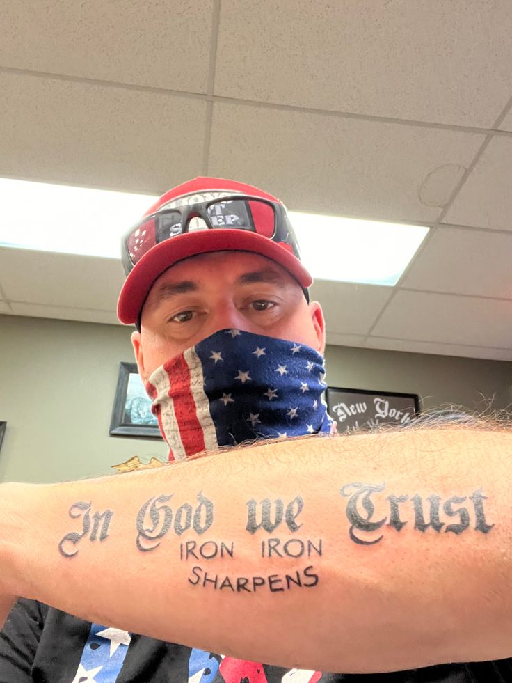 In God we Trust Tattoo
