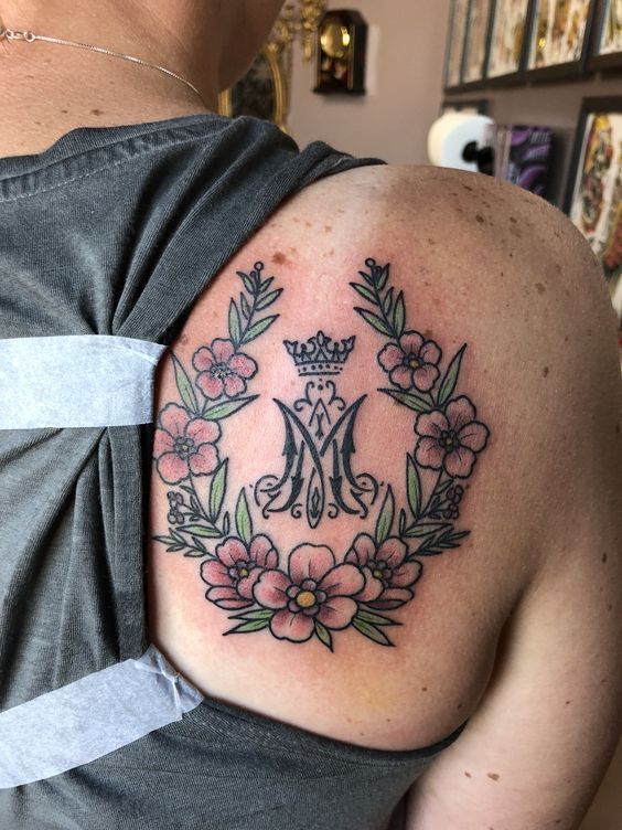 50+ Catholic Mary Tattoo Designs