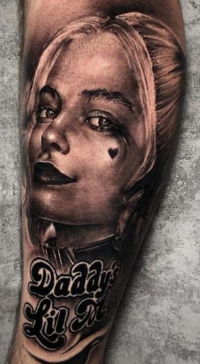 45 Best Harley Quinn Tattoo Designs and Ideas - NSF News and Magazine