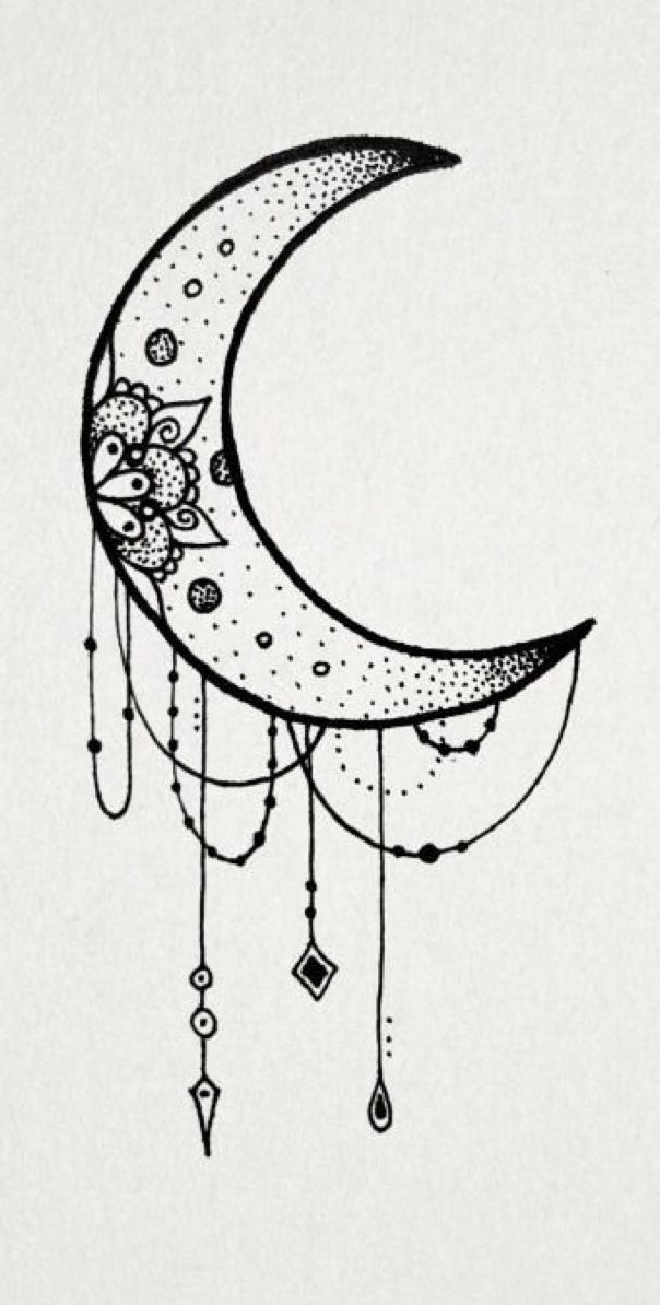 Crescent Moon DreamCatcher