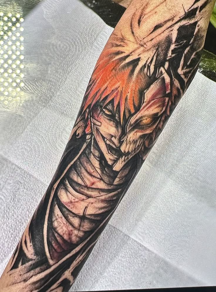 Pin by Gustavo Bustamante on Tattos | Bleach tattoo, Naruto tattoo, Cute  tattoos
