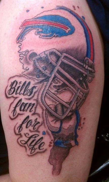 Buffalo Bills body art and tattoos