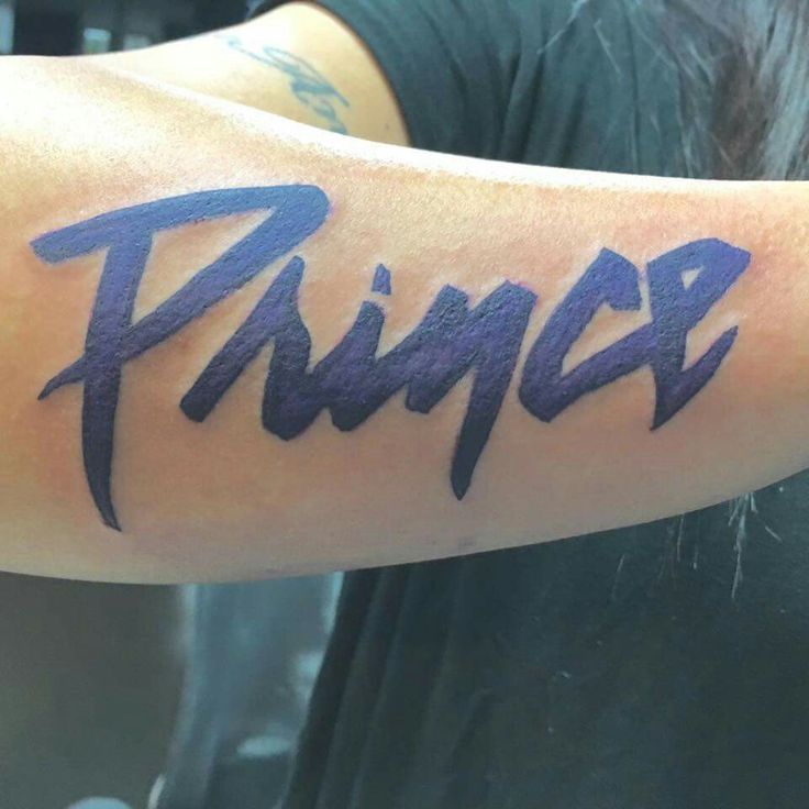 Pin by Ina 3121 on PRINCE | Prince tattoos, Tattoos, Name tattoo designs
