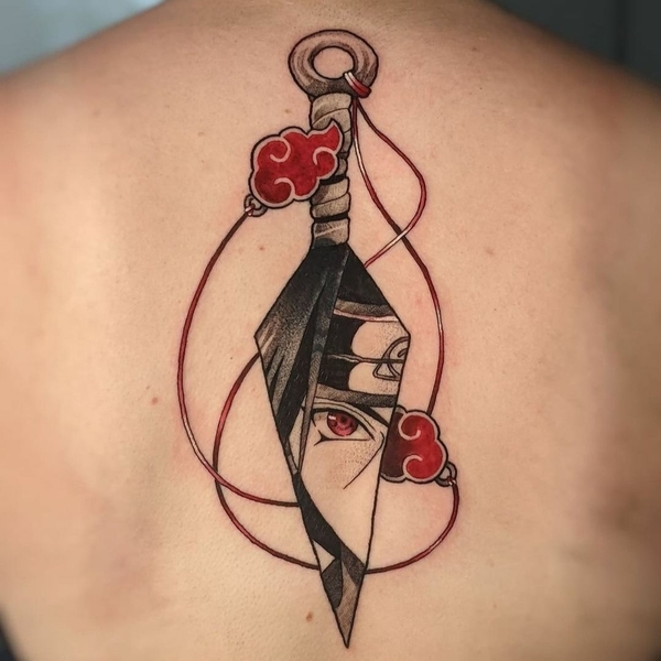 Itachi Minimalist Tattoo