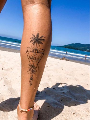 Discover 2025's Top 19 Beach Tattoo Ideas for Women: Embrace Coastal Vibes  & Artistry