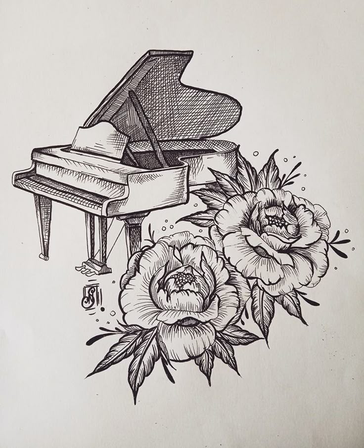 225+ Magical Piano Tattoo Designs and Ideas (2024)