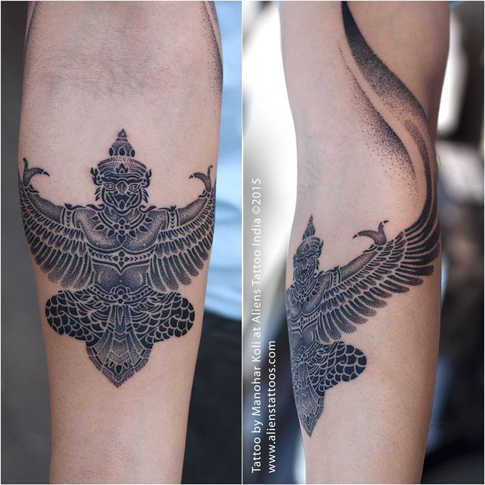 Lord Garuda Tattoo