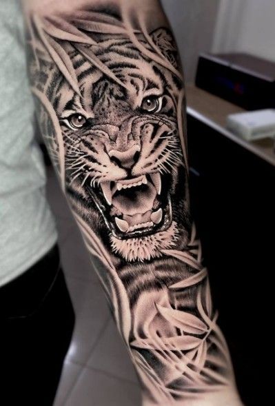 45 Jaw-Dropping Leg Sleeve Tattoos That Will Make You Want One