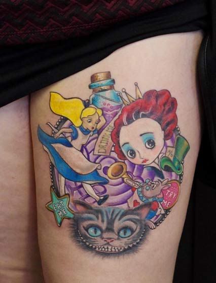 Wonderland tattoo: Discover 170 Alice in wonderland Tattoos ideas on this  Pinterest board | tattoos, alice in wonderland and more
