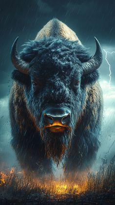Bison Tattoo Ideas