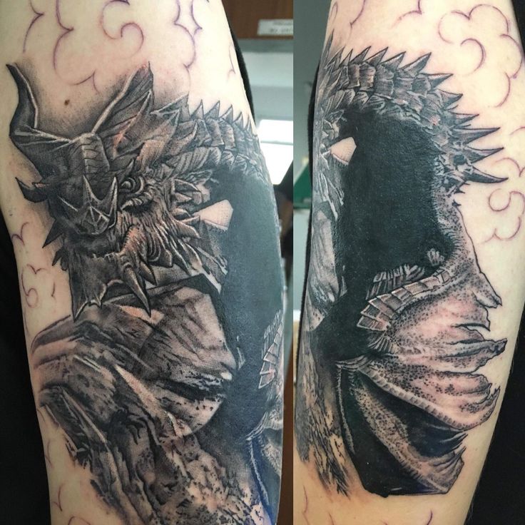 Pin by April Grover on tattoo ideas | Dragon sleeve tattoos, Tattoos, Skyrim  tattoo