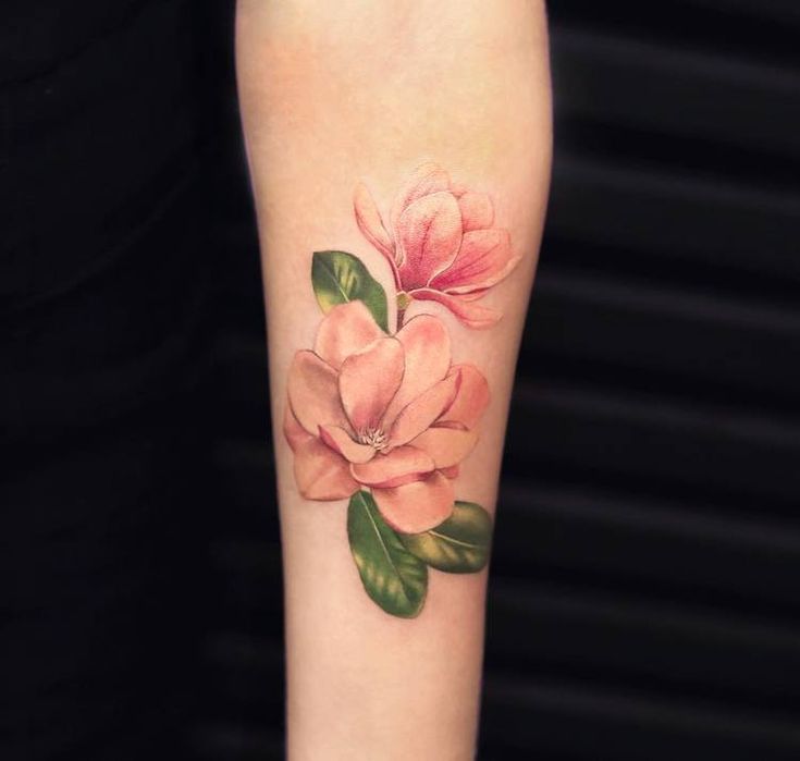 44 Beautiful Magnolia Tattoo Designs | TattooAdore