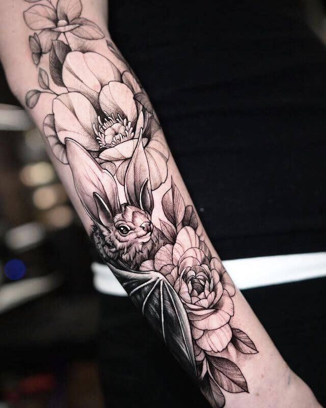 25 Bat Tattoo Designs That Will Make You Fly High