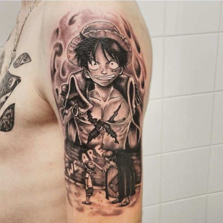 9 Me gusta, 0 comentarios - AnimeTattoo 🇺🇸🇧🇷🇻🇪🇵🇪🇯🇵🏯  (@animetatto) en Instagram: "No Comment bro @dirtycool84 🐲 Fol… | Idee per  tatuaggi, Tatuaggi, Idee
