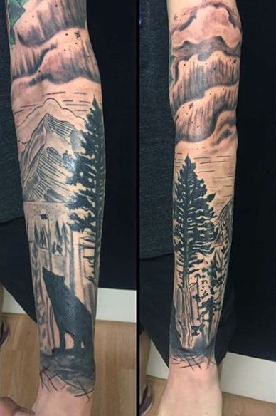 70 Pine Tree Tattoo Ideas for Men