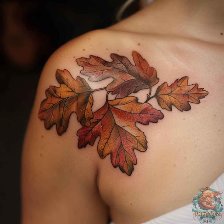Oak Leaf Tattoo Ideas: 153 Designs