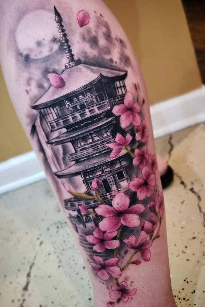 Tender Selection Of Cherry Blossom Tattoo For Your Inspiration