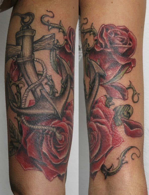 60 Awesome Anchor tattoo Designs | Art and Design
