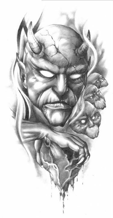 Pin by isi rodriguez on Tattoos | Devil tattoo, Skull tattoo design, Body  art tattoos