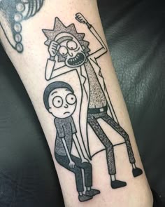 Discover 46 Tatuajes Rick and Morty and Rick and Morty Drawing Ideas | rick and morty space tattoo, rick and morty leg tattoo, pickle rick tattoo and more