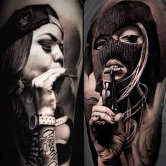 Gangster tattoo