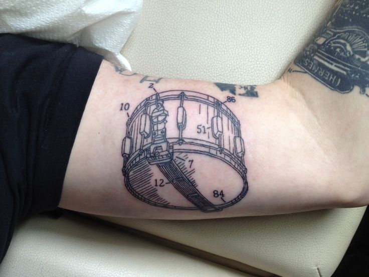 FYeahTattoos.com: Photo | Tattoos, Drum tattoo, Tattoos for women