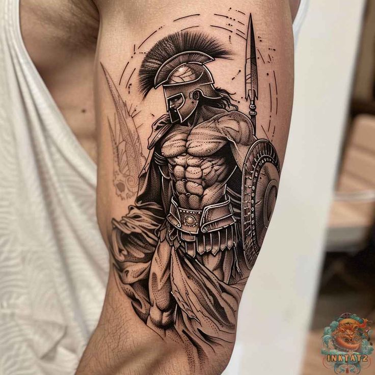 Achilles Tattoos: 70 Designs