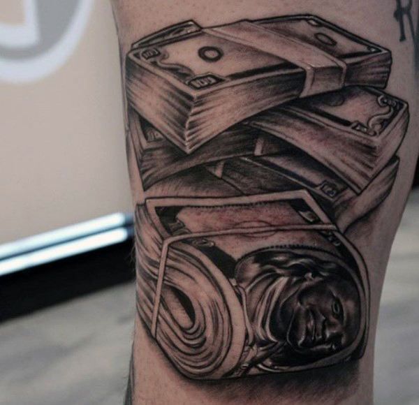 53 Awesome Money Tattoos for Men