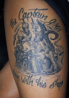 21 Tattoos ideas | tattoos, pirate tattoo, disney tattoos