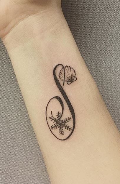 Letter S Tattoo