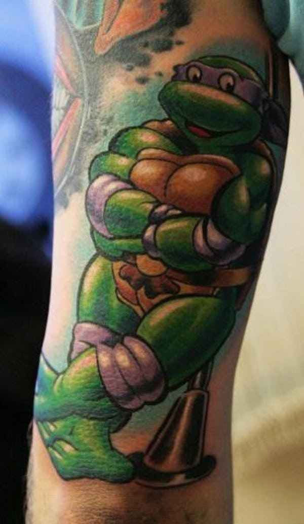 26 Awesome Tattoos Inspired by Teenage Mutant Ninja Turtles