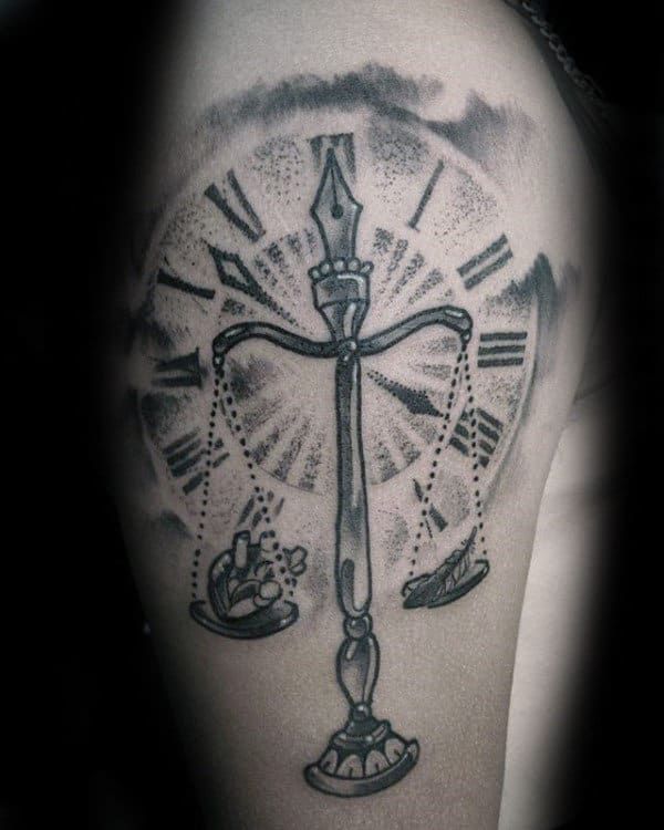 57 Awesome Libra Tattoos for Men