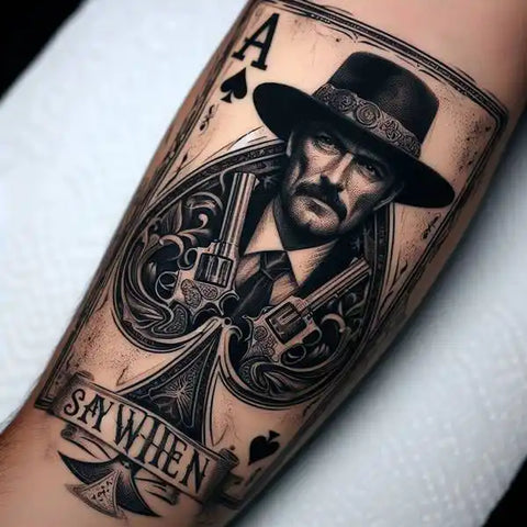 Western Movie Tattoo
