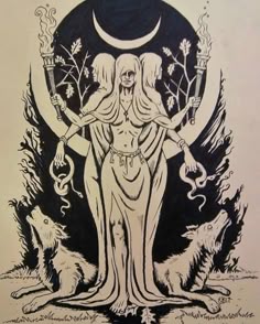 15 Hecate ideas | hecate, hecate goddess, goddess art