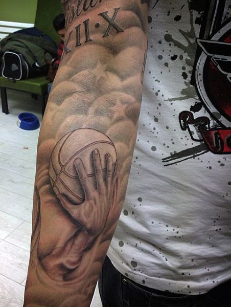 33 Cool Basketball Tattoos for Men