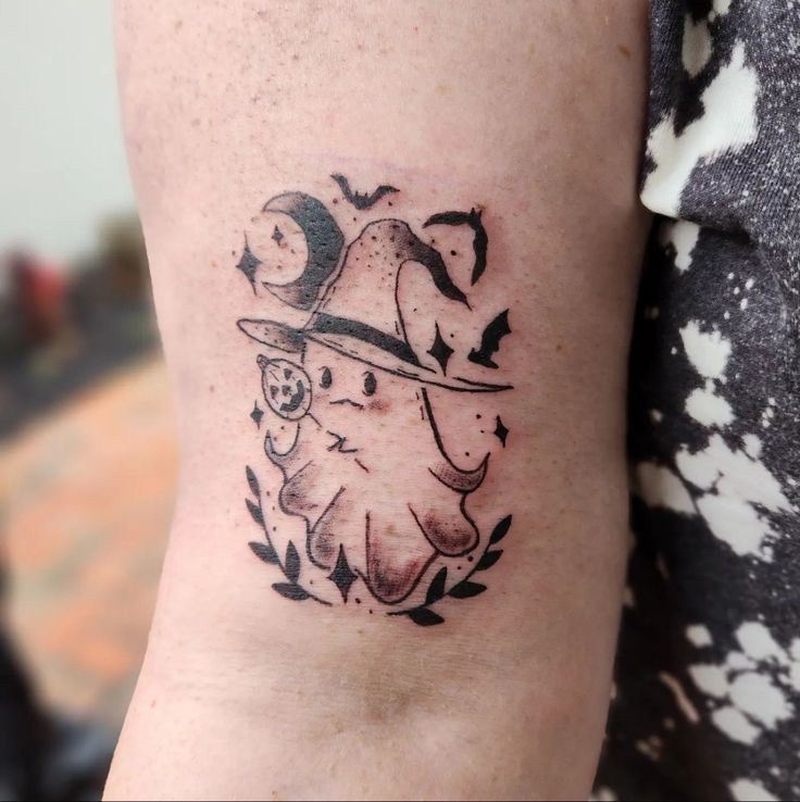 Ghost Tattoos Ideas That Prove Ghouls Can be Cute