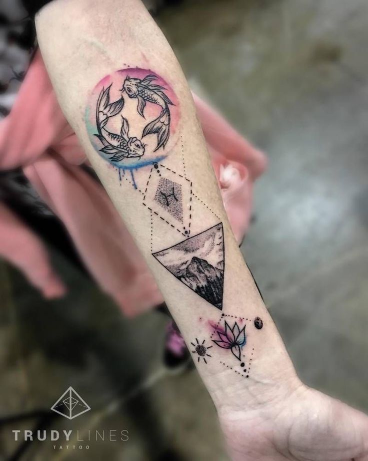 220+ Pisces Tattoos Designs (2024) Horoscope Zodiac Signs & Symbols