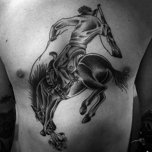 91 Classic Cowboy Tattoos for Men
