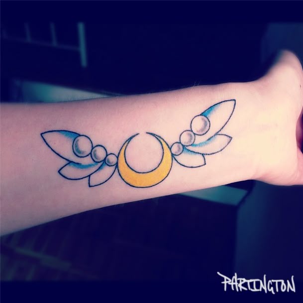 Pin by Christine Wood on Tattoos | Sailor moon tattoo, Moon tattoo, Tattoos