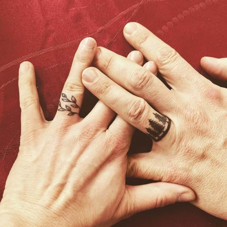 40+ Best Wedding Ring Tattoos. Love Symbols To Inspire You