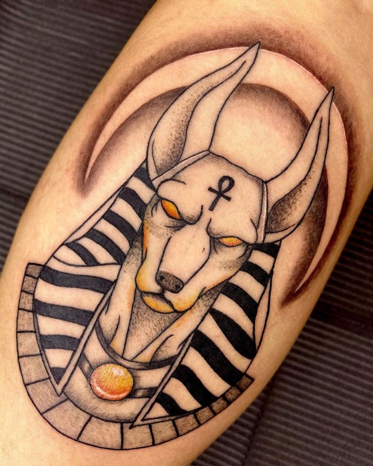 40+ Gorgeous Anubis Tattoo Design Ideas 2024 (Meaning And Symbolize)