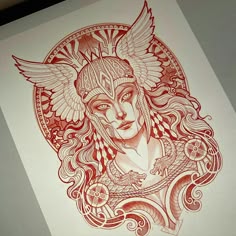 Discover 36 Freya and Valkyrie Tattoo Ideas | valkyrie sketch tattoo, norse mythology tattoo, celtic cats and more
