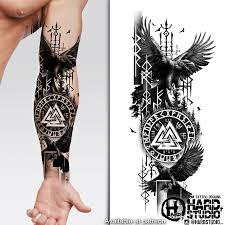 Your idea. Our art. No AI. Just a custom tattoo sketch. DM us. viking tattoo  | norse tattoo | valkyrie tattoo | berserker tattoo | raven tattoo | odin  tattoo | runes