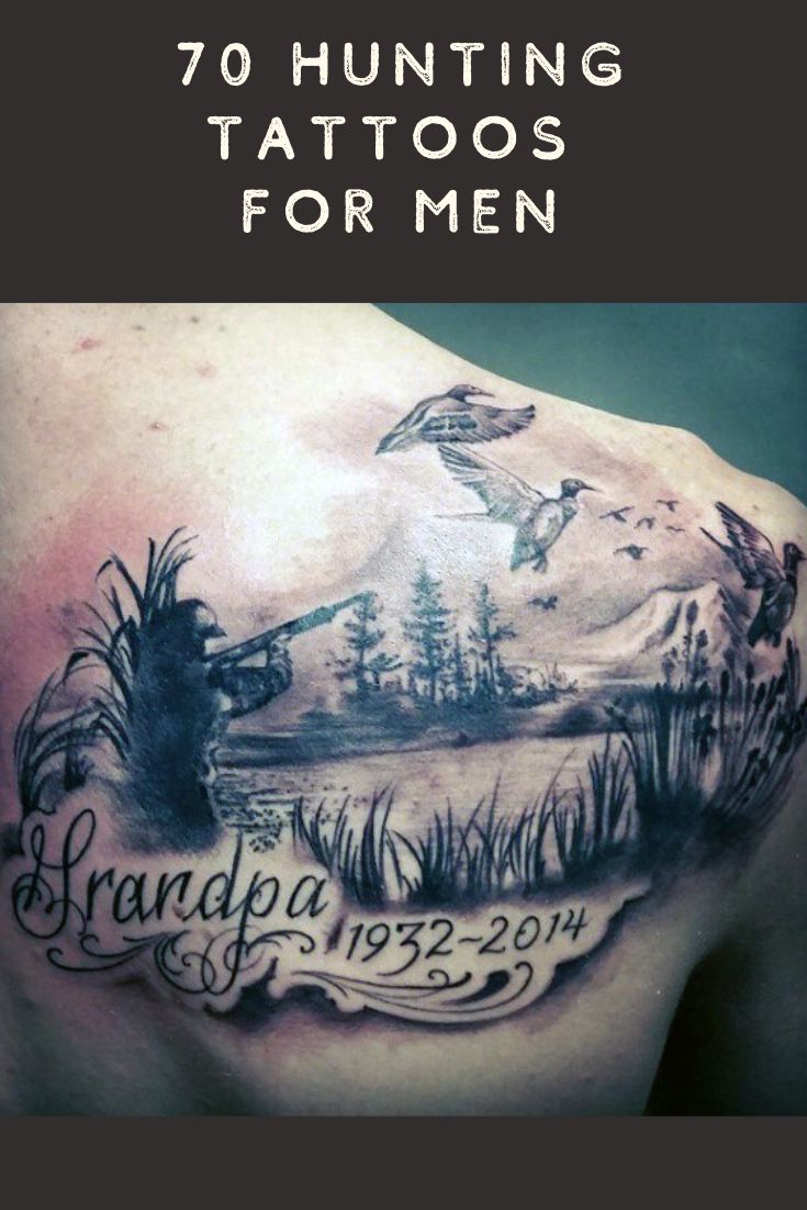 Top 100 hunting tattoos